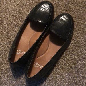 Dansko Black Flat Loafer